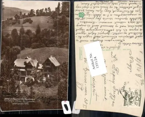 135124,Spital am Semmering Turnerheim Lützow Deutscher Turnerbund