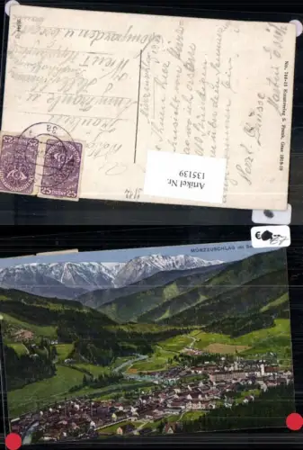 135139,Mürzzuschlag Totale 1915