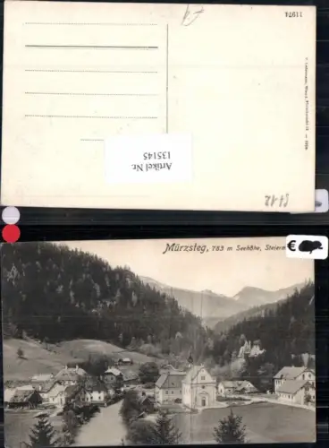 135145,Mürzsteg Ortsansicht 1910