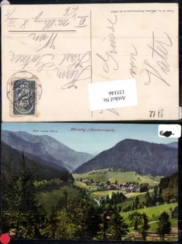 135146,Mürzsteg m. Hohe Veitsch Purger Co 12304