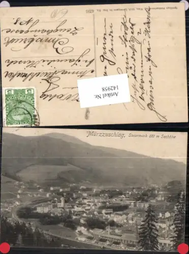 142958,Mürzzuschlag Steiermark 1910