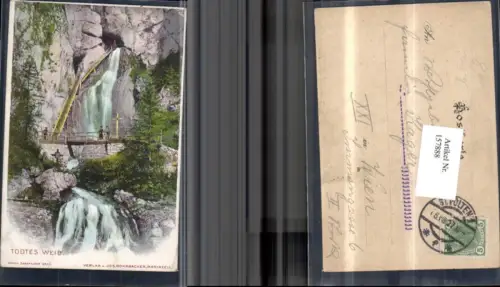 157888,Mürzsteg Wasserfall z. Todten Weib Frein a. d. Mürz