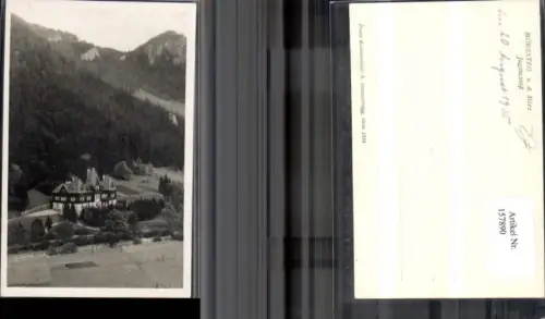 157890,Mürzsteg a. d. Mürz Jagdschloß 1935