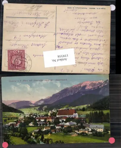 159358,Neuberg a.d. Mürz Schneealpe pub Purger Co 12066