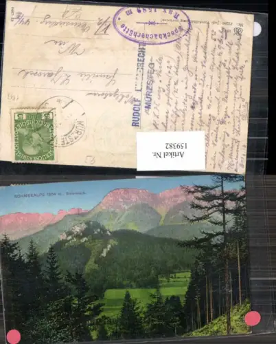 159382,Schneealpe bei Steinhaus am semmering 1915 Mürzsteg