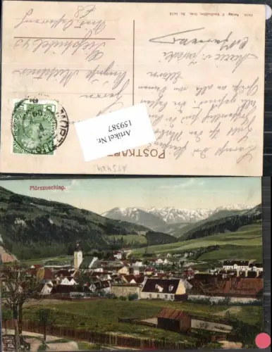 159387,Mürzzuschlag Ortsrand 1908