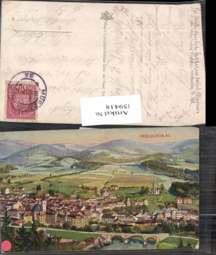 159418,Mürzzuschlag Totale 1915