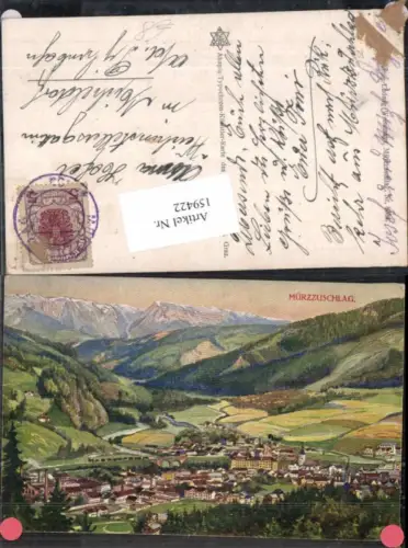 159422,Mürzzuschlag Totale 1918