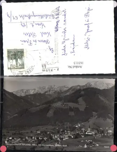 163113,Aflenz m. Hochschwab 1963