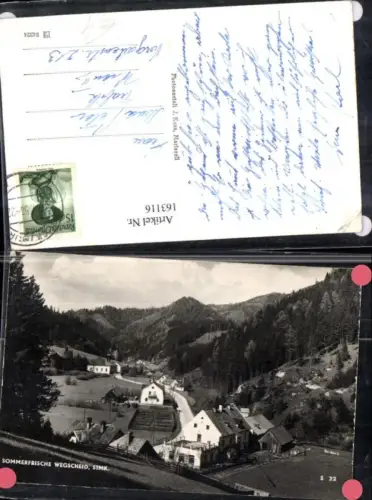 163116,Wegscheid Totale 1958