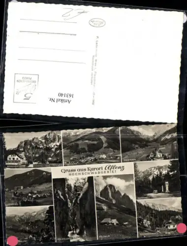163140,Aflenz Hochschwabgebiet Mehrbild Ak
