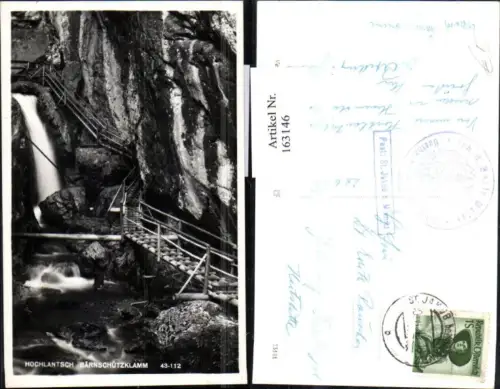 163146,Hochlantsch Bärenschützklamm b. Mixnitz
