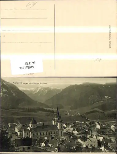 163175,Mariazell geg. d. Aflenzer Staritzen