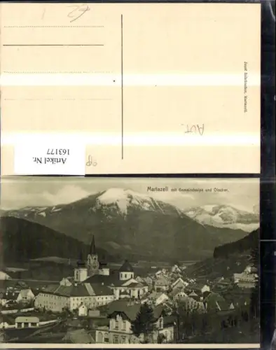 163177,Mariazell m. Gemeindealpe u. Ötscher