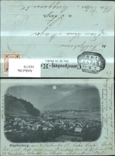 163179,Kapfenberg b. Mondschein Nacht 1898