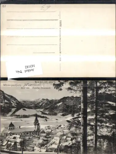163182,Mariazell Winteransicht 1917