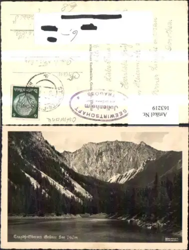 163219,Tragöß Oberort Grüner See 1940