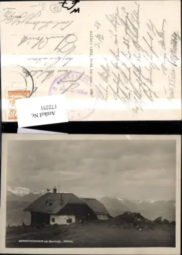 172251,Kernstockhaus a. Rennfeld St. Marein im Mürztal 1928