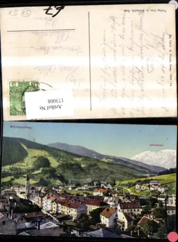 173008,Mürzzuschlag Ortsansicht Schneealpe