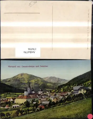 176556,Mariazell m. Gemeindealpe u. Ötscher