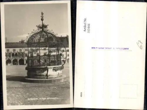 183444,Bruck a. d. Mur Brunnen Foto Ak