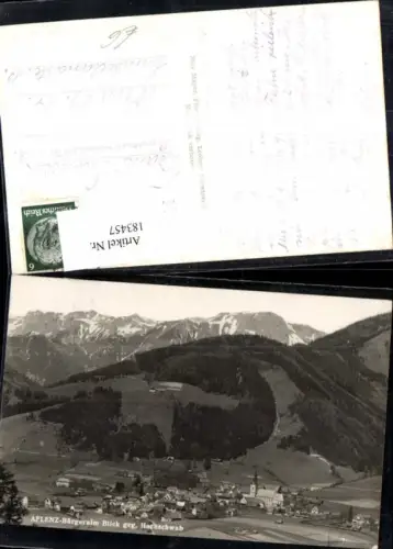 183457,Aflenz Bürgeralm Blick geg. d. Hochschwab