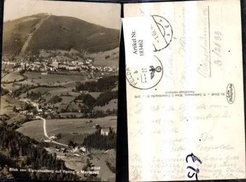 183462,Blick v. Sigmundsberg a. Rasing u. Mariazell