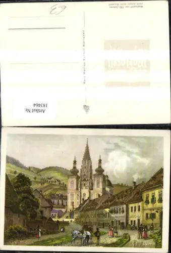 183464,Mariazell v. 150 Jahren Künstler Ak
