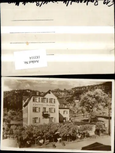 183514,Radegund Mariazell Bruck a. d. Mur Foto Ak Gasthaus z. Waldhorn
