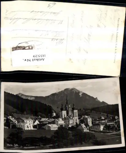 183529,Mariazell Ansicht Basilika