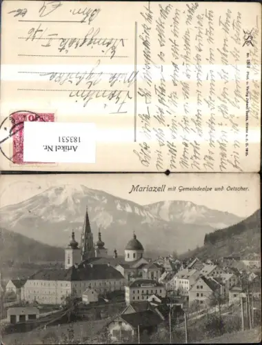 183531,Mariazell m. Gemeindalpe u. Ötscher