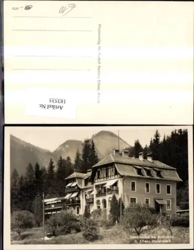 183535,Sanatorium a. Hofacker b. Aflenz