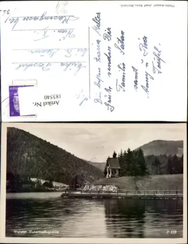183540,Walster b. Mariazell Hubertuskapelle Foto Ak