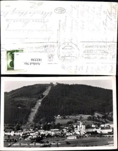 183550,Mariazell m. Bürgeralpe