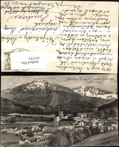 183556,Mariazell m. Gemeindealpe u. Ötscher