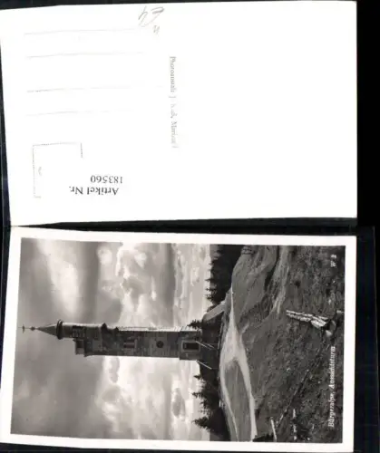 183560,Mariazell Bürgeralpl Aussichtswarte Turm Foto Ak