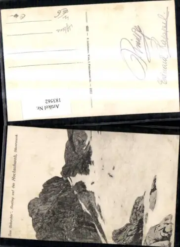183562,Aflenz Das Gehackte Anstieg a. d. Hochschwab