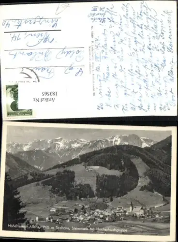 183565,Aflenz m. Hochschwabgruppe Totale