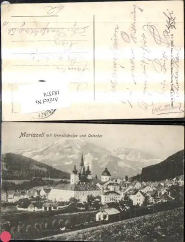 183574,Mariazell m. Gemeindealpe u. Ötscher