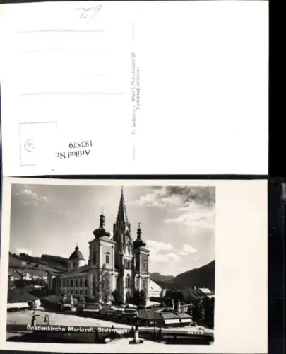 183579,Mariazell Gnadenkirche Wallfahrtskirche Kirche Hauptplatz