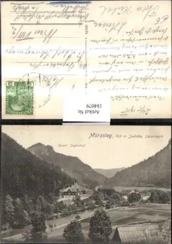 184079,Mürzsteg Kaiserliches Jagdschloss Schloss