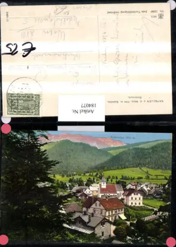 184077,Kapellen a. d. Mürz Totale Schneealpe Bahnpost Zug 3653