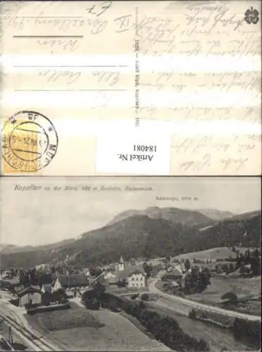 184081,Kapellen a. d. Mürz Totale Schneealpe