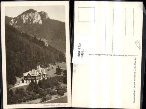 184093,Mürzsteg Jagdschloss Schloss