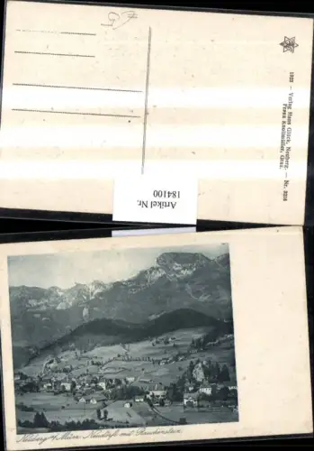 184100,Neuberg a. d. Mürz Totale Neudörfl m. Rauchenstein