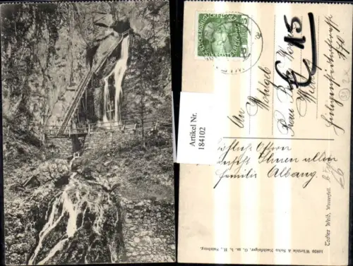 184102,Mürzsteg Todtes Weib Wasserfall
