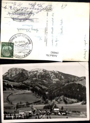 194082,Neuberg a. d. Mürz Dorf Totale