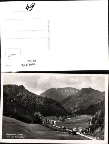 197880,Wegscheid m. d. Graualpe Totale
