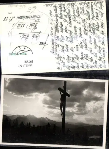 197887,Mariazell Aflenz Bürgeralpe Foto Ak Kreuz