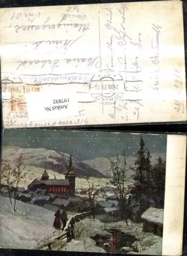 197892,Künstler Ak K. L. Prinz Mariazell i. Winter